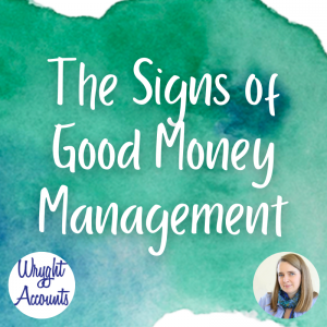 Money Management Signs